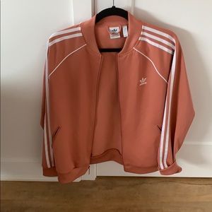 Pink adidas jacket